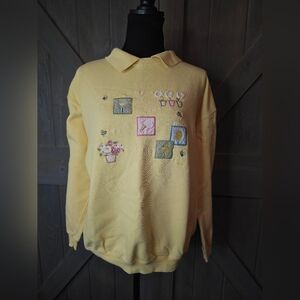 Vintage Northern Reflections Garden Sweatshirt sz Large